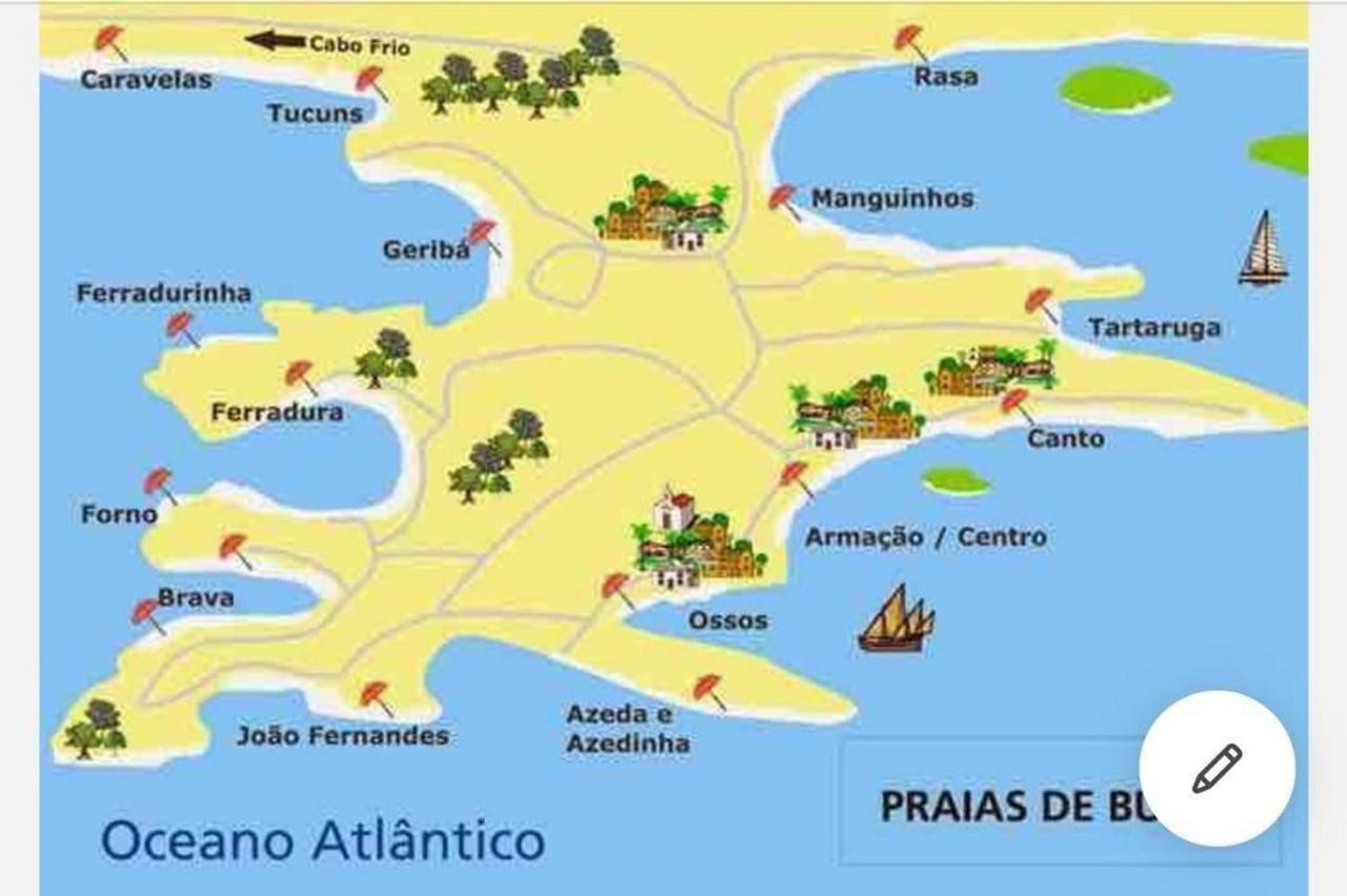 Búzios Caminhe Para A Praia De Manguinhos - Casa Decorada Com Wi Fi, Ar E Espaco Gourmet מראה חיצוני תמונה